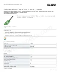 1695867 Datasheet Copertura