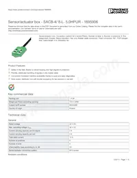 1695906 Datasheet Copertura