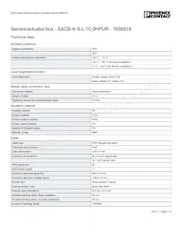 1695919 Datasheet Pagina 2