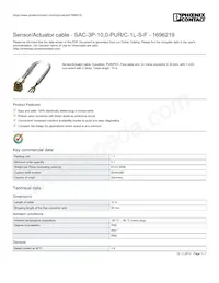 1696219 Datasheet Copertura