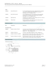 1698194 Datasheet Page 4