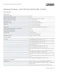 2701491 Datasheet Pagina 4