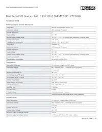 2701496 Datasheet Page 3