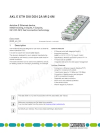 2701540 Datasheet Copertura