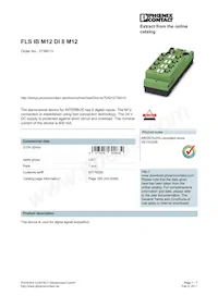 2736013 Datasheet Cover