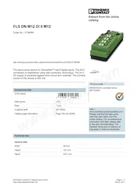 2736068 Datasheet Cover