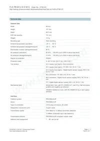 2736123 Datasheet Pagina 2