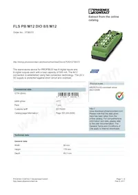 2736372 Datasheet Cover