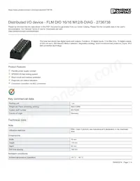 2736738 Datasheet Copertura