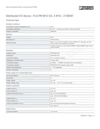 2736987 Datasheet Page 2