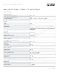 2736990 Datasheet Page 2