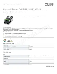 2773458 Datasheet Cover