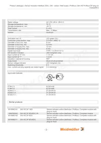 8516980180 Datasheet Page 2