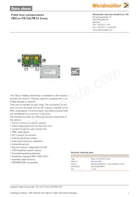 8564070000 Datasheet Cover