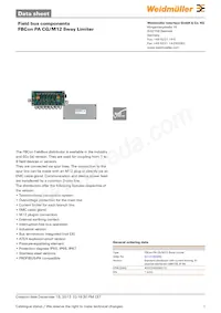 8714190000 Datasheet Cover