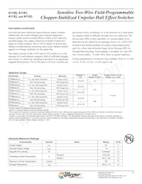 A1180LUA-T Datasheet Page 2