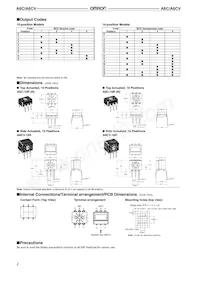 A6CV-16R Datasheet Page 2