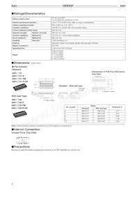 A6H-6101-R100 Datasheet Page 2