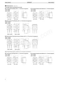 A6KS-164RF-R100 Datasheet Page 4