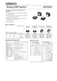 A6R-161RS Datasheet Cover
