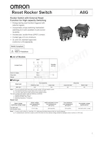 A8G-107-1-24 Datasheet Copertura