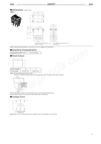 A8G-107-1-24 Datasheet Pagina 3