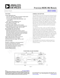 ADIS16465-2BMLZ Datasheet Cover