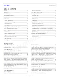 ADIS16475-3BMLZ Datasheet Page 2