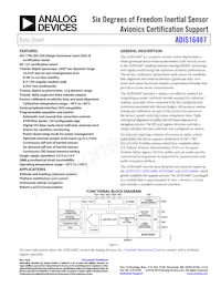 ADIS16487BMLZ-CP Datasheet Copertura