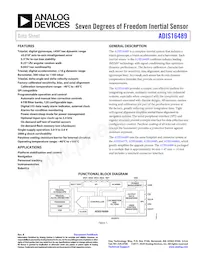 ADIS16489BMLZ-P Datasheet Copertura