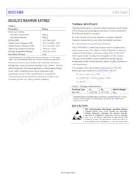 ADIS16489BMLZ-P Datasheet Page 8