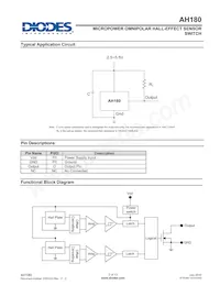 AH180-FJG-7 Datasheet Page 2