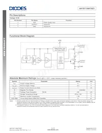 AH1911-W-7 Datasheet Page 2