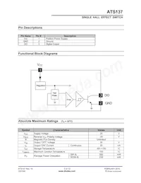 ATS137-WG-7-B Datasheet Page 3