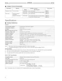 B7AC-T10A1 Datasheet Pagina 2