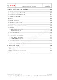 BMC050 Datasheet Pagina 6