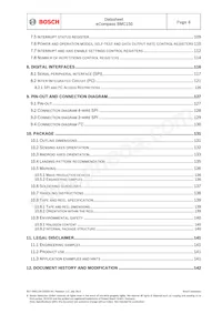 BMC150 Datasheet Pagina 6