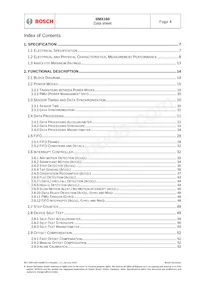 BMX160 Datasheet Page 4