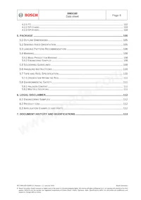 BMX160 Datasheet Pagina 6