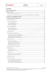 BNO055 Datasheet Page 5