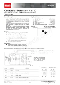 BU52077GWZ-E2 Datasheet Cover