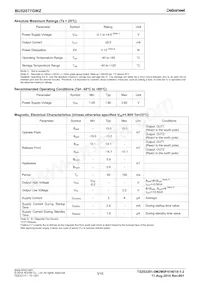 BU52077GWZ-E2 Datasheet Page 3