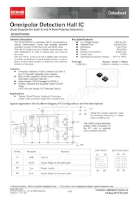 BU52078GWZ-E2 Datasheet Cover