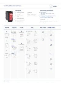 C5503PLLAA 데이터 시트 표지