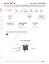 CWSC21JCACS Datasheet Page 3