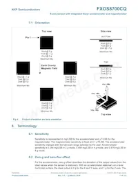 FXOS8700CQR1 Datasheet Page 7