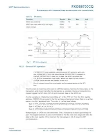 FXOS8700CQR1 Datasheet Page 17