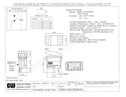 GRB114A2NABA1 데이터 시트 표지