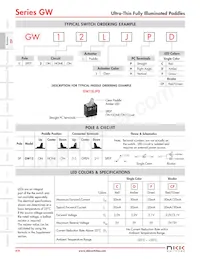 GW12LJHD Datasheet Pagina 3
