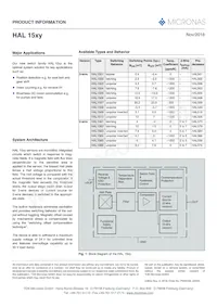 HAL1502UA-A Datasheet Pagina 2